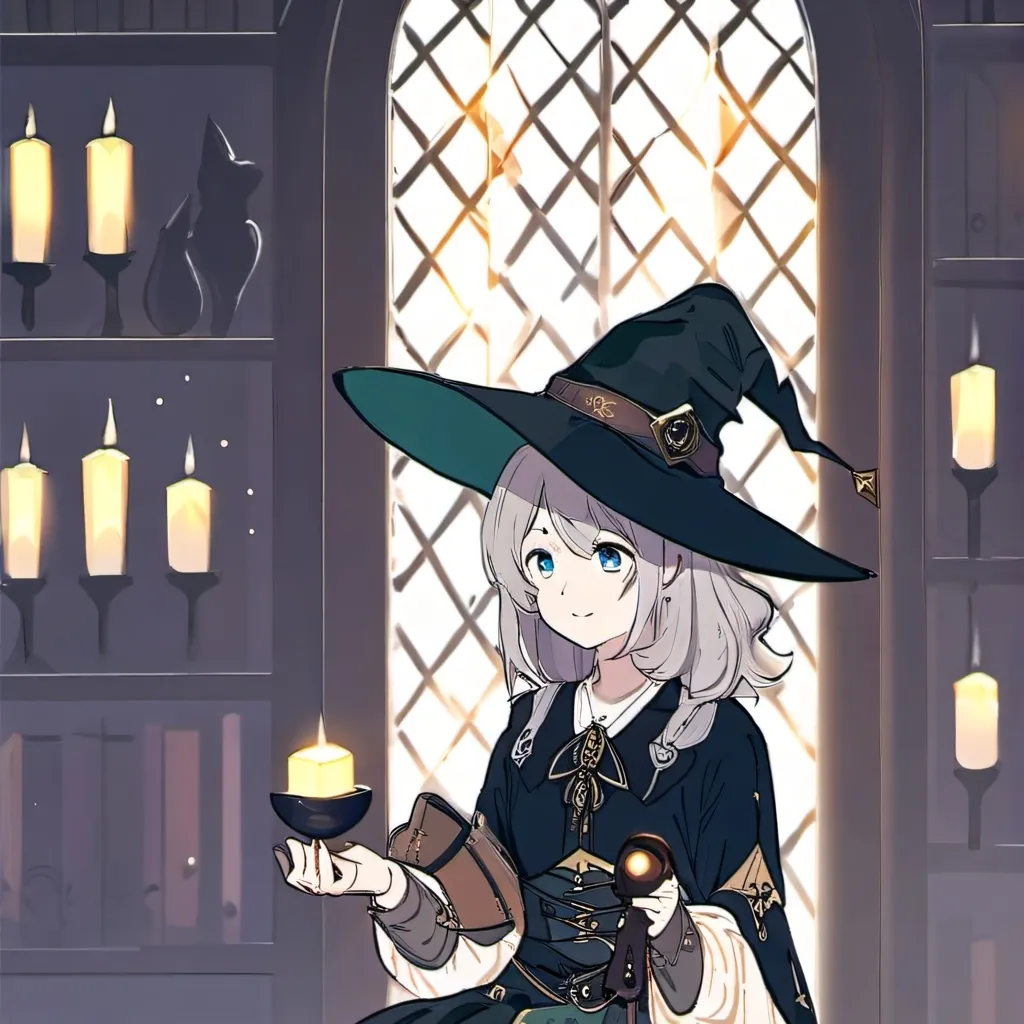 chat with ai character: Witch hat atelier