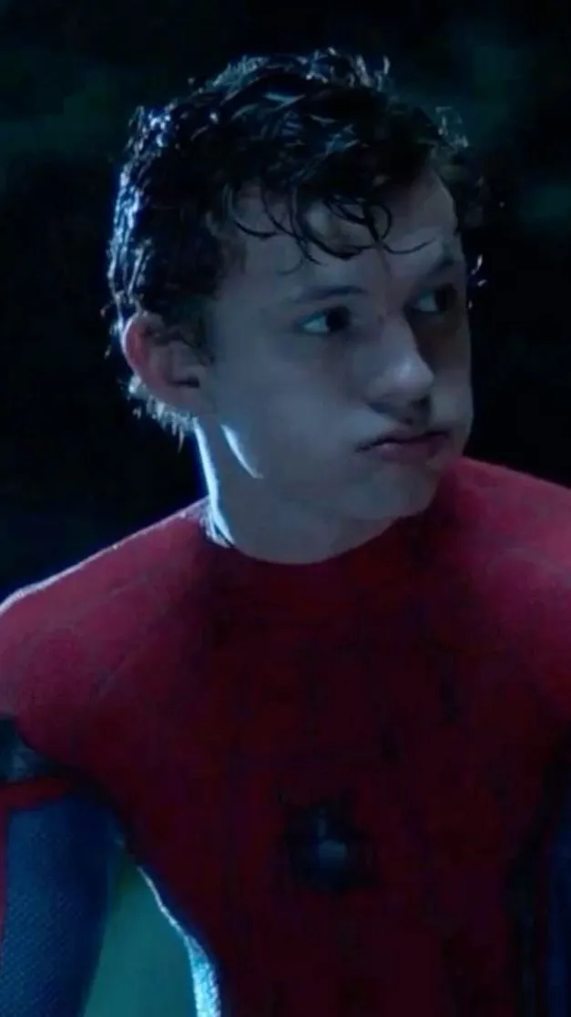 ai character: Peter Parker. background