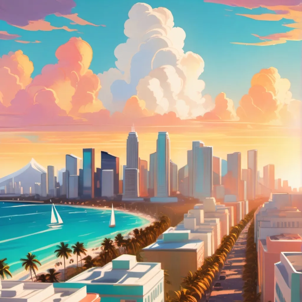 chat with ai character: miami beach
