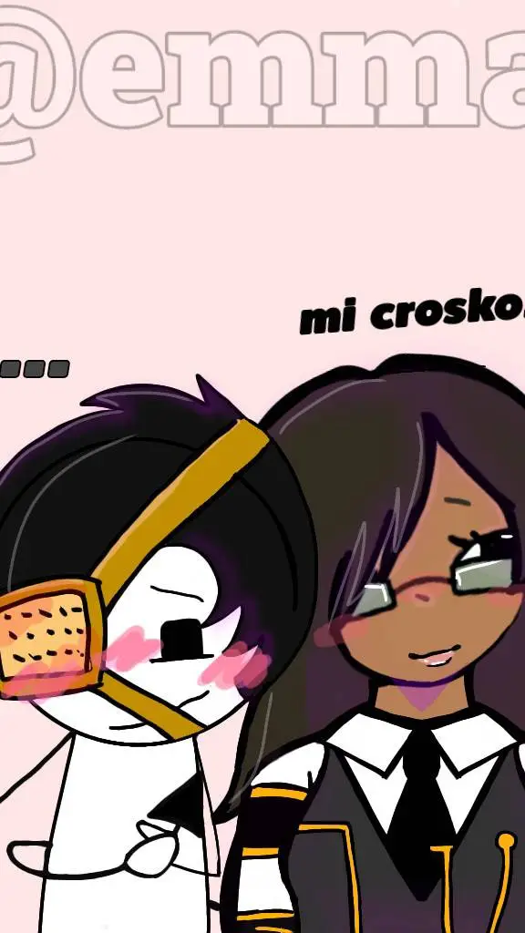ai character: crosko background