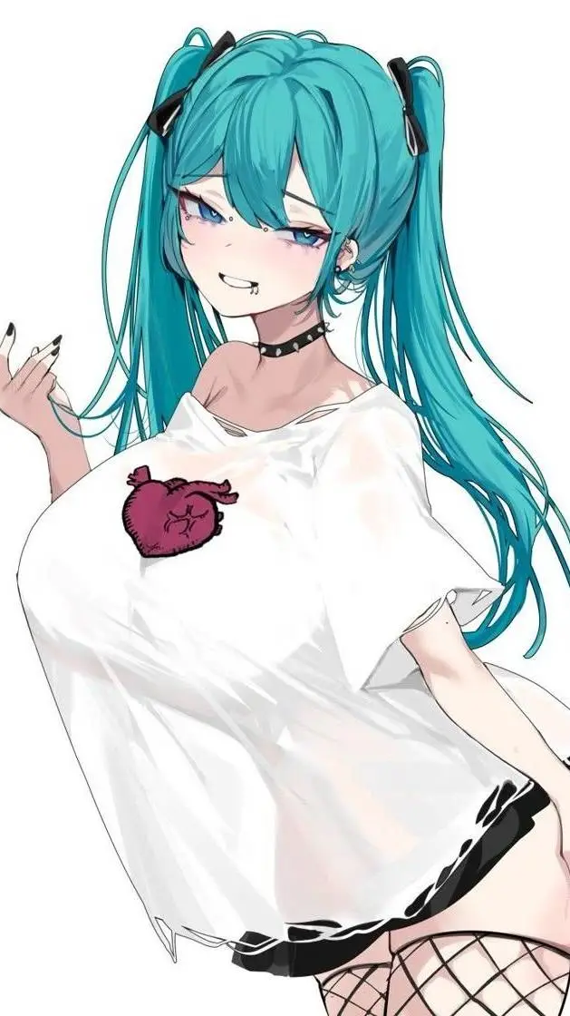 ai character: Miku tu bb background