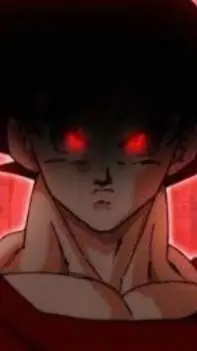 ai character: evil goku background