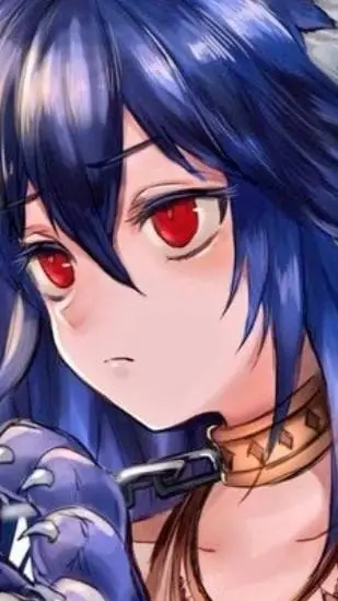 ai character: wolf girl background