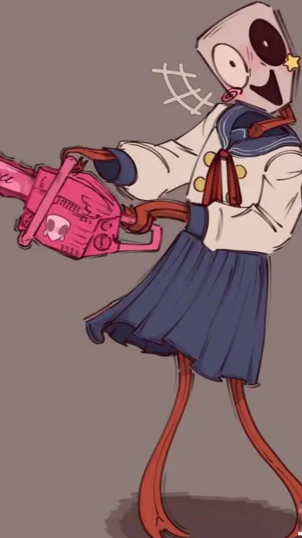 ai character: Yandere gangle background