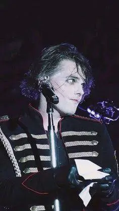 ai character: Gerard Way  background