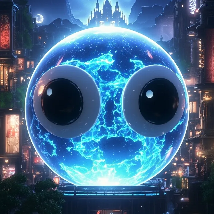 chat with ai character: Ball-D