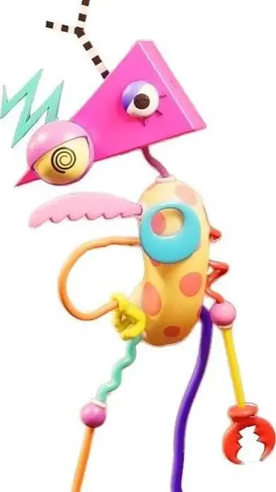 ai character: ZOOBLE  background