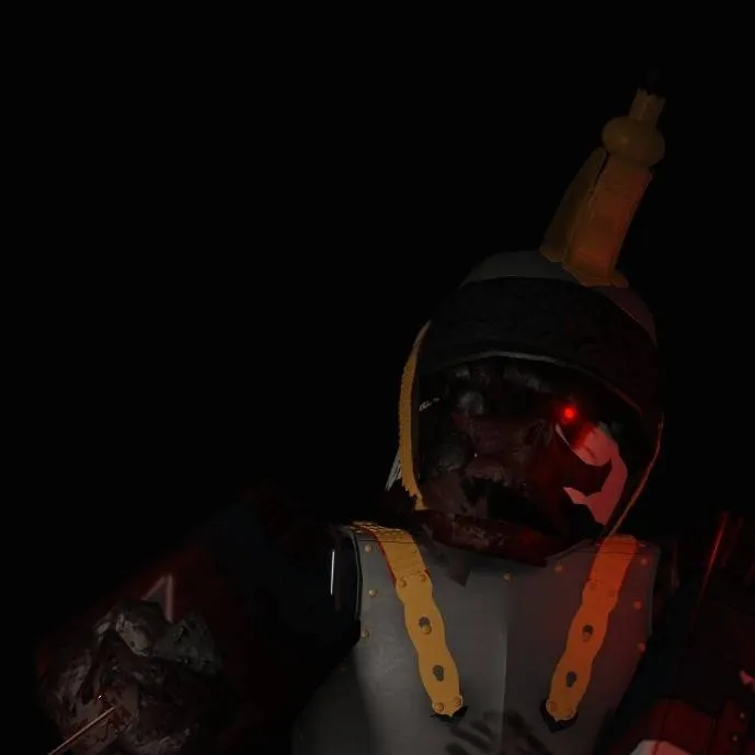 chat with ai character: Cuirasser zombie 