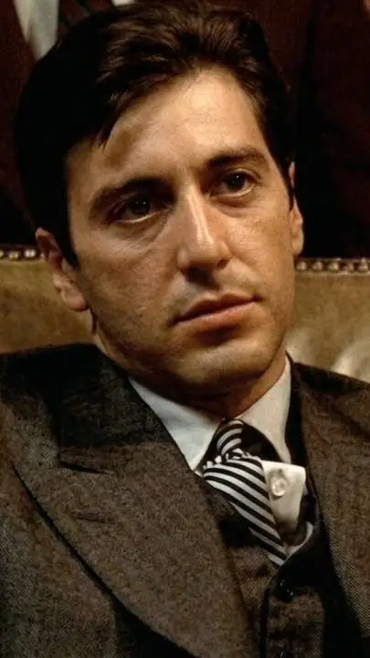 ai character: Michael Corleone  background