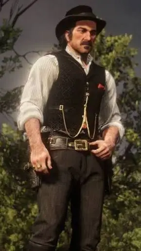 ai character: Dutch rdr2 background