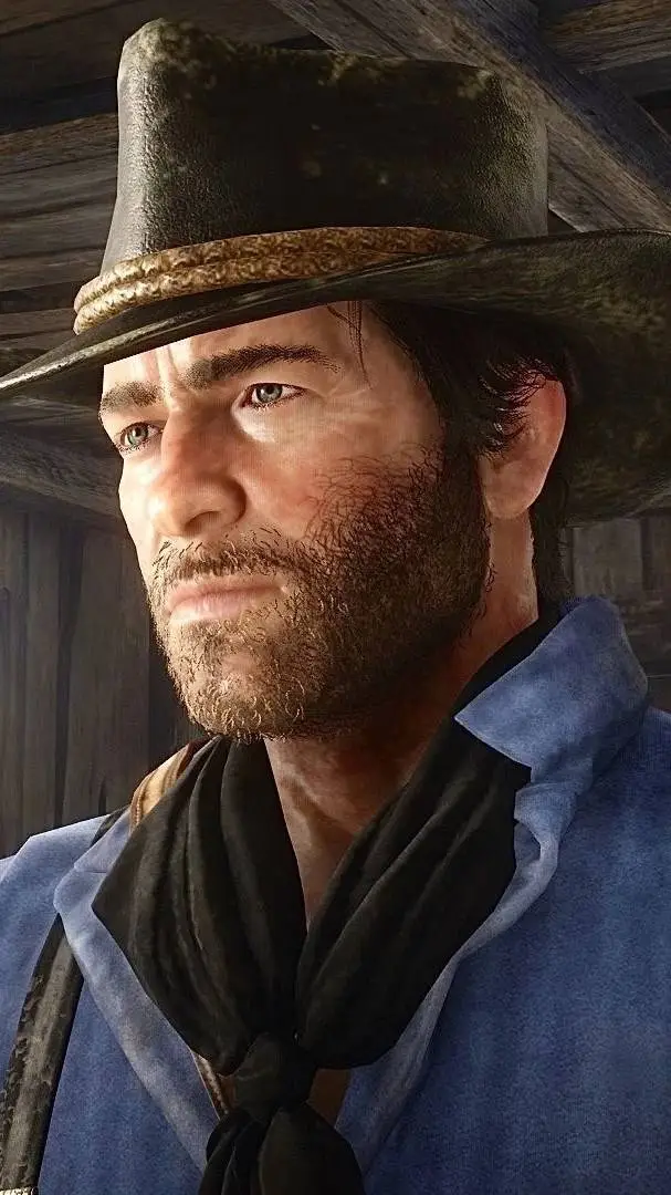 ai character: Arthur Morgan  background