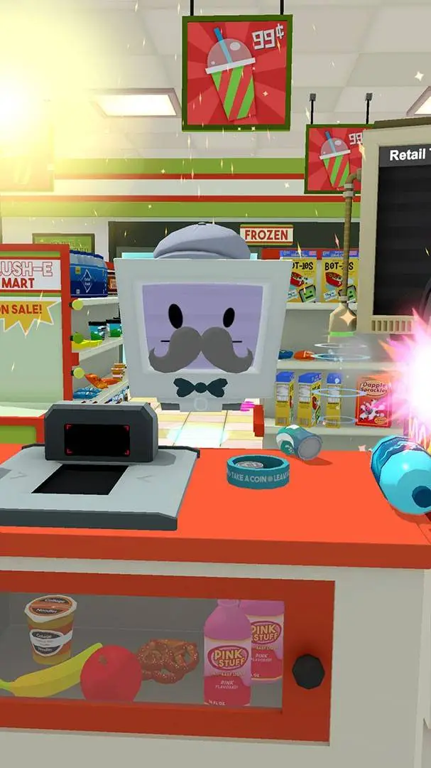 ai character: job simulator  background