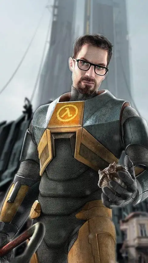 ai character: Gordon freeman background