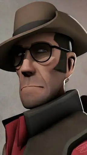 ai character: sniper tf2 background