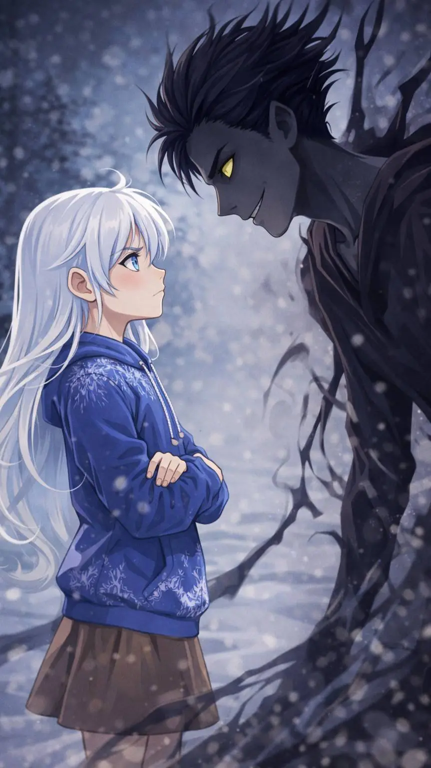 ai character: Eira Frost  background