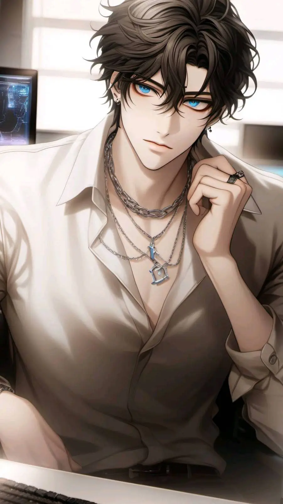 ai character: Ace  background