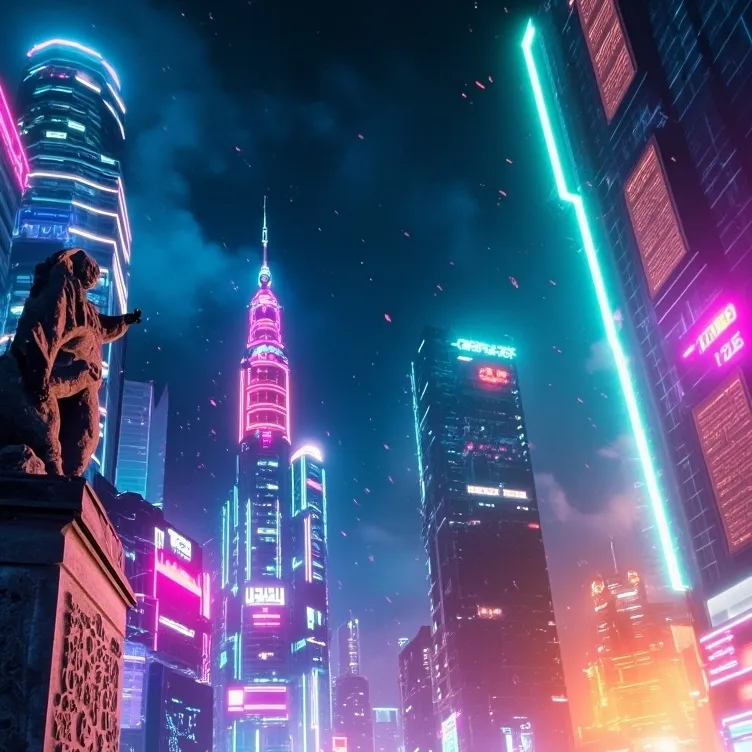 chat with ai character: los neons