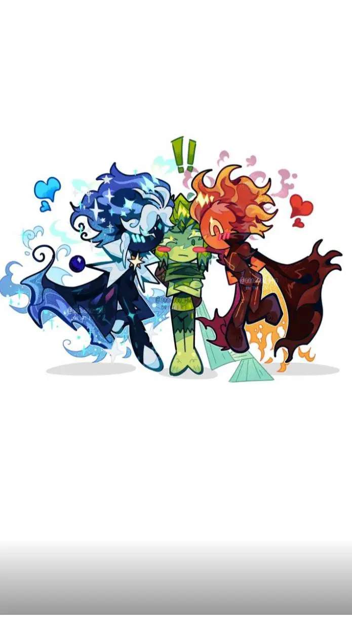 ai character: burningshotingstar background