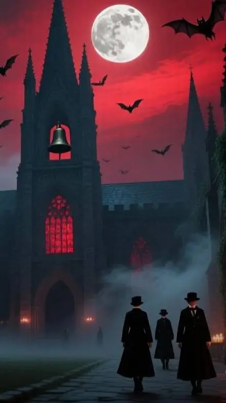 ai character: ~•VAMPIRE SCHOOL😘✨ background