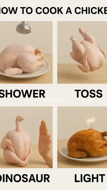ai character: chicken! background