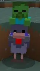 ai character: chicken jockey background