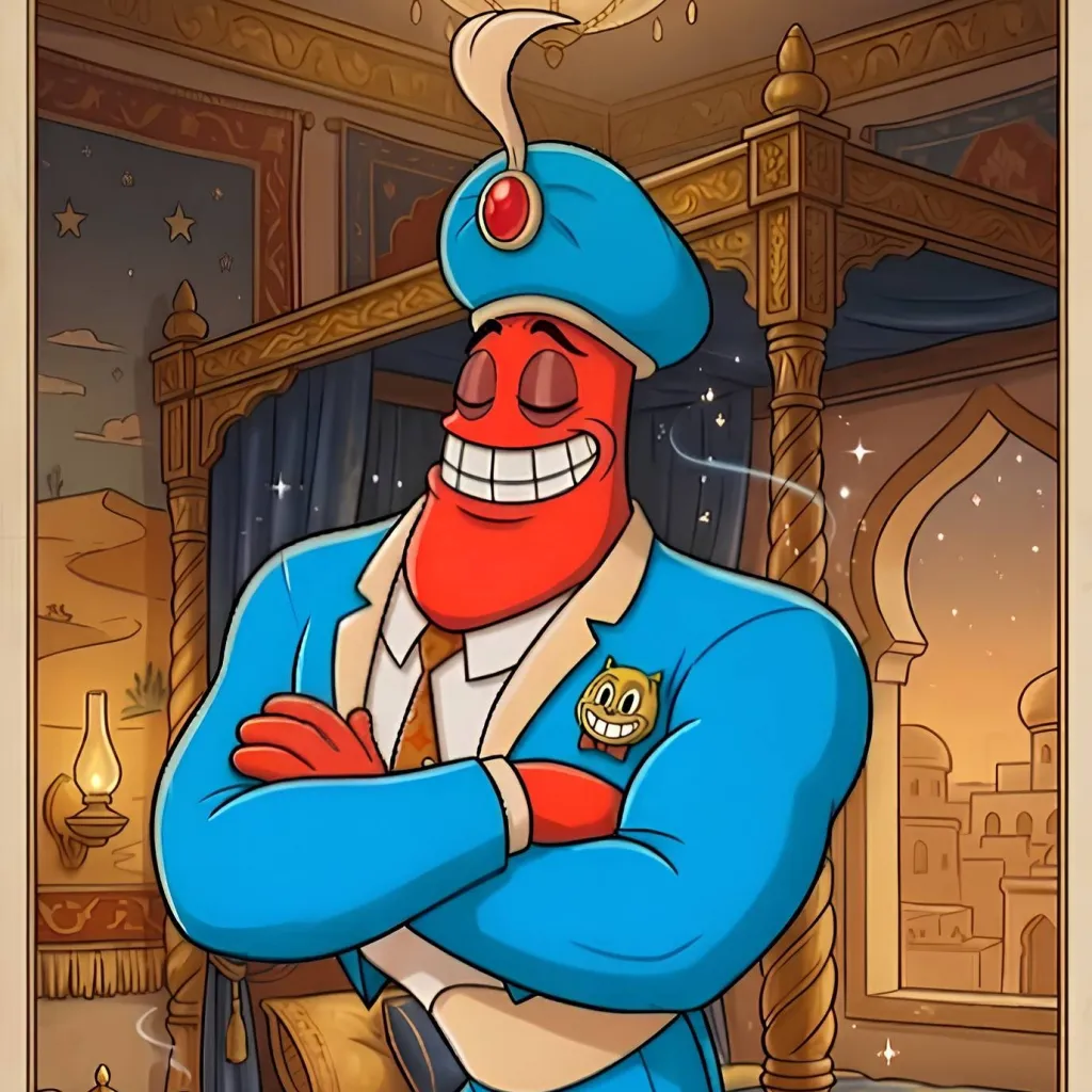 chat with ai character: Djimmi the Great 