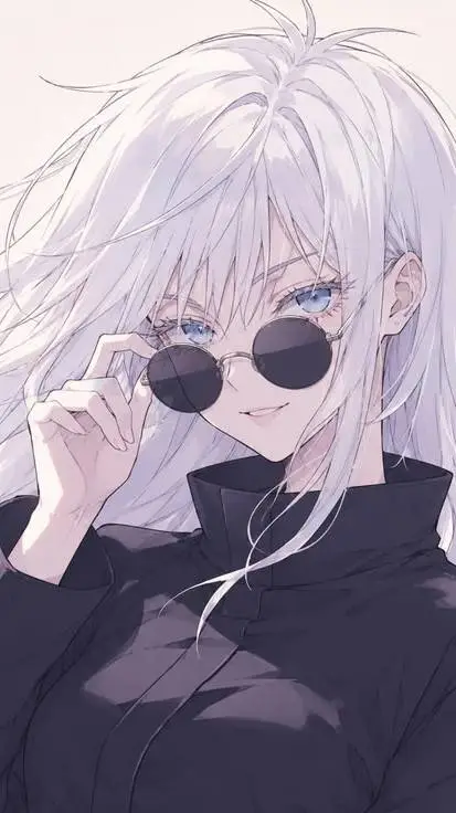 ai character: SATORU gojo background