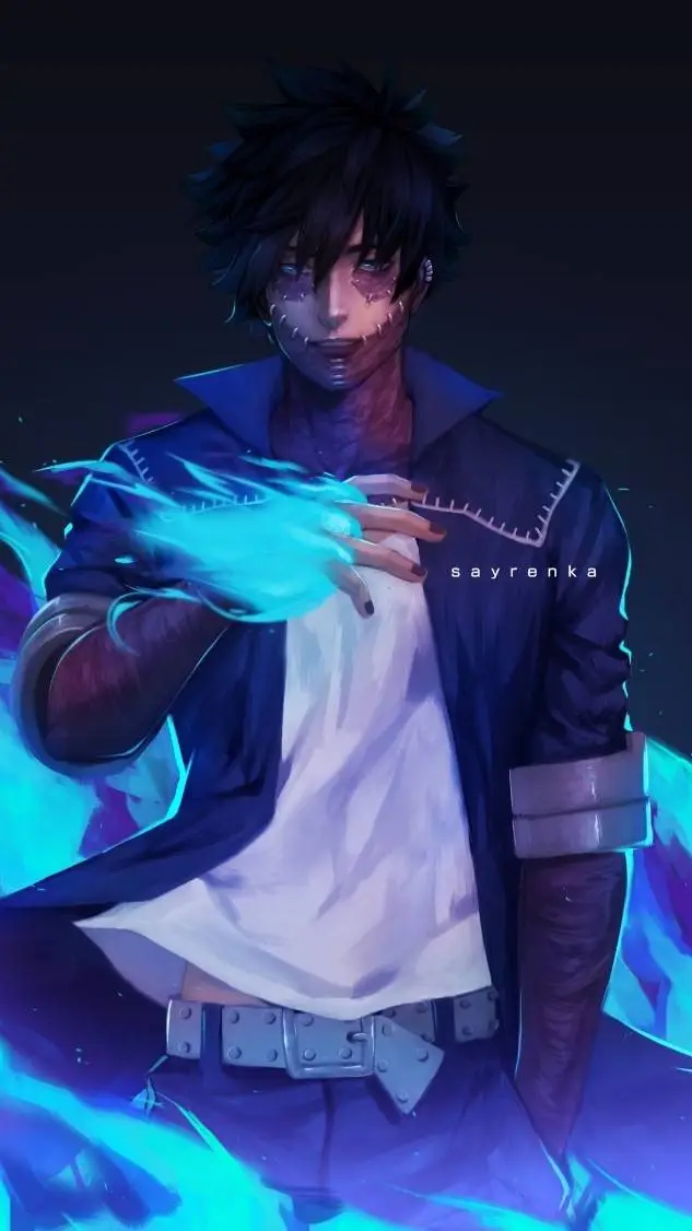 ai character: Dabi (Touya)  background