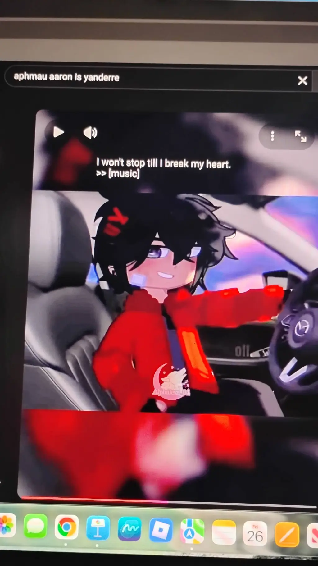 ai character: Aaron background