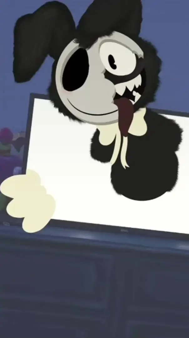ai character: Oswald the rabbit background