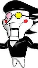 ai character: SPAMTON G SPAMTON background