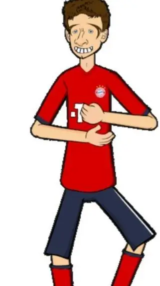 ai character: Thomas Müller background