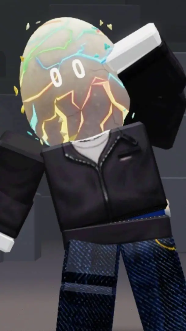ai character: Prismatic background