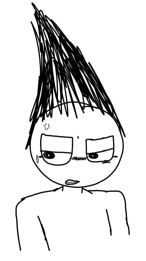 ai character: Broky enojado? background