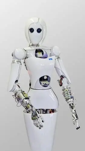 ai character: drunk robot background