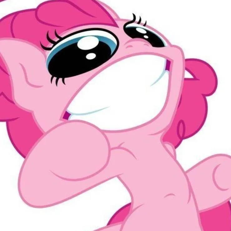 chat with ai character: pinkie pieee🎀🎈🎂