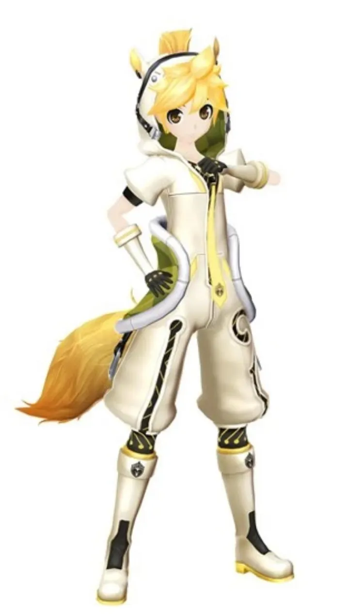 ai character: Ultimate Len background