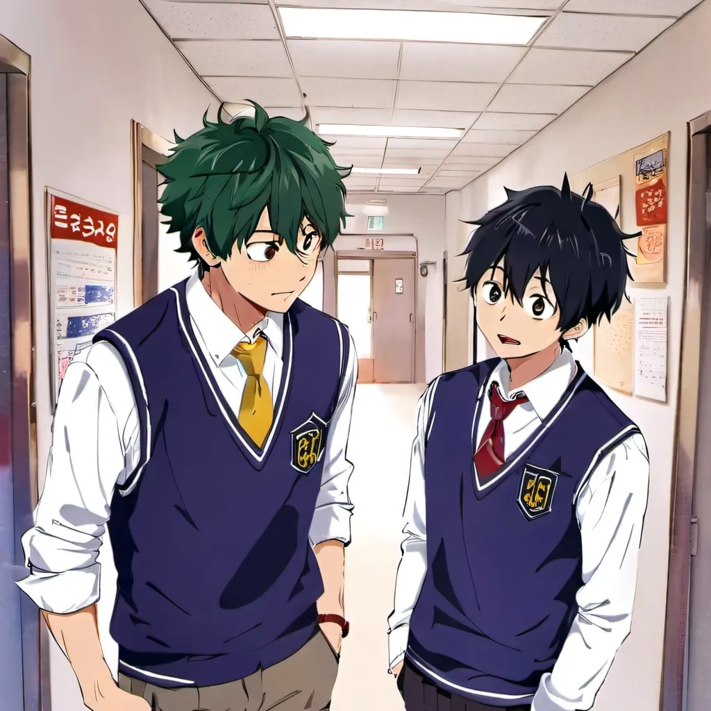 chat with ai character: deku