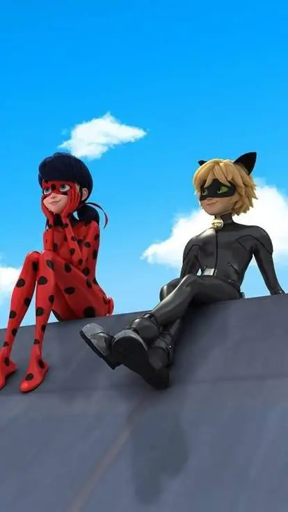 ai character: marrinette/ladybug background