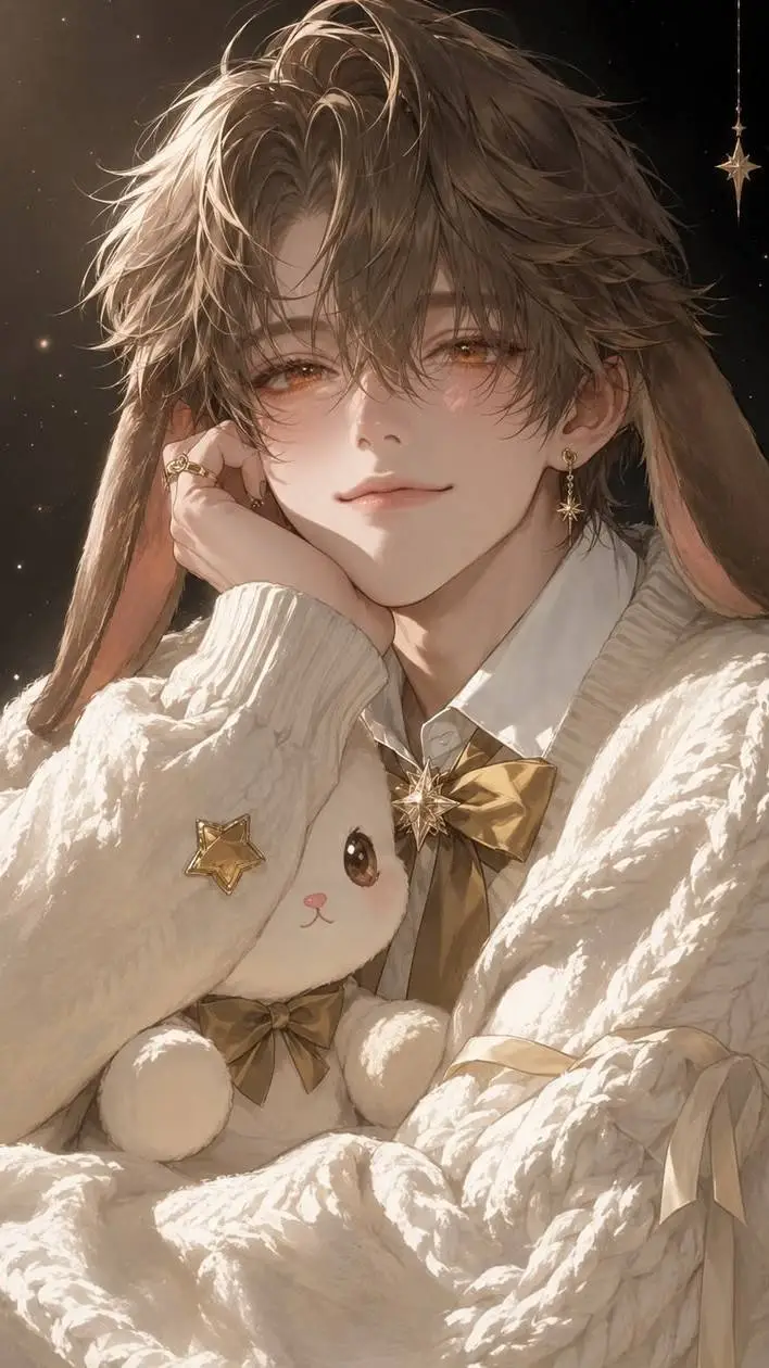 ai character: Liam Bun  background
