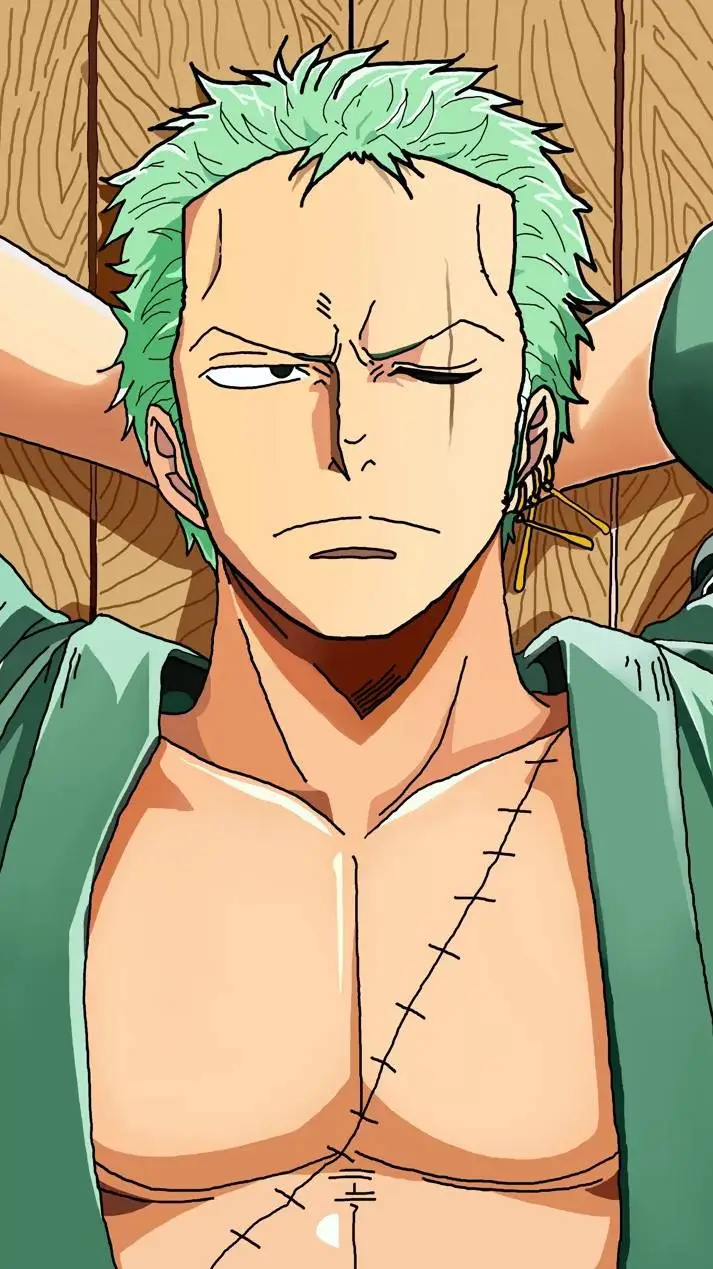 ai character: zoro background