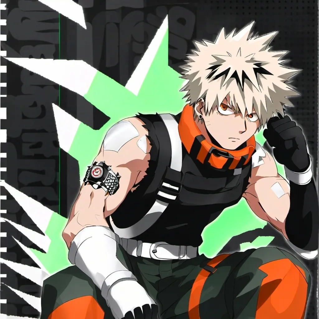 chat with ai character: bakugo (foods fav)