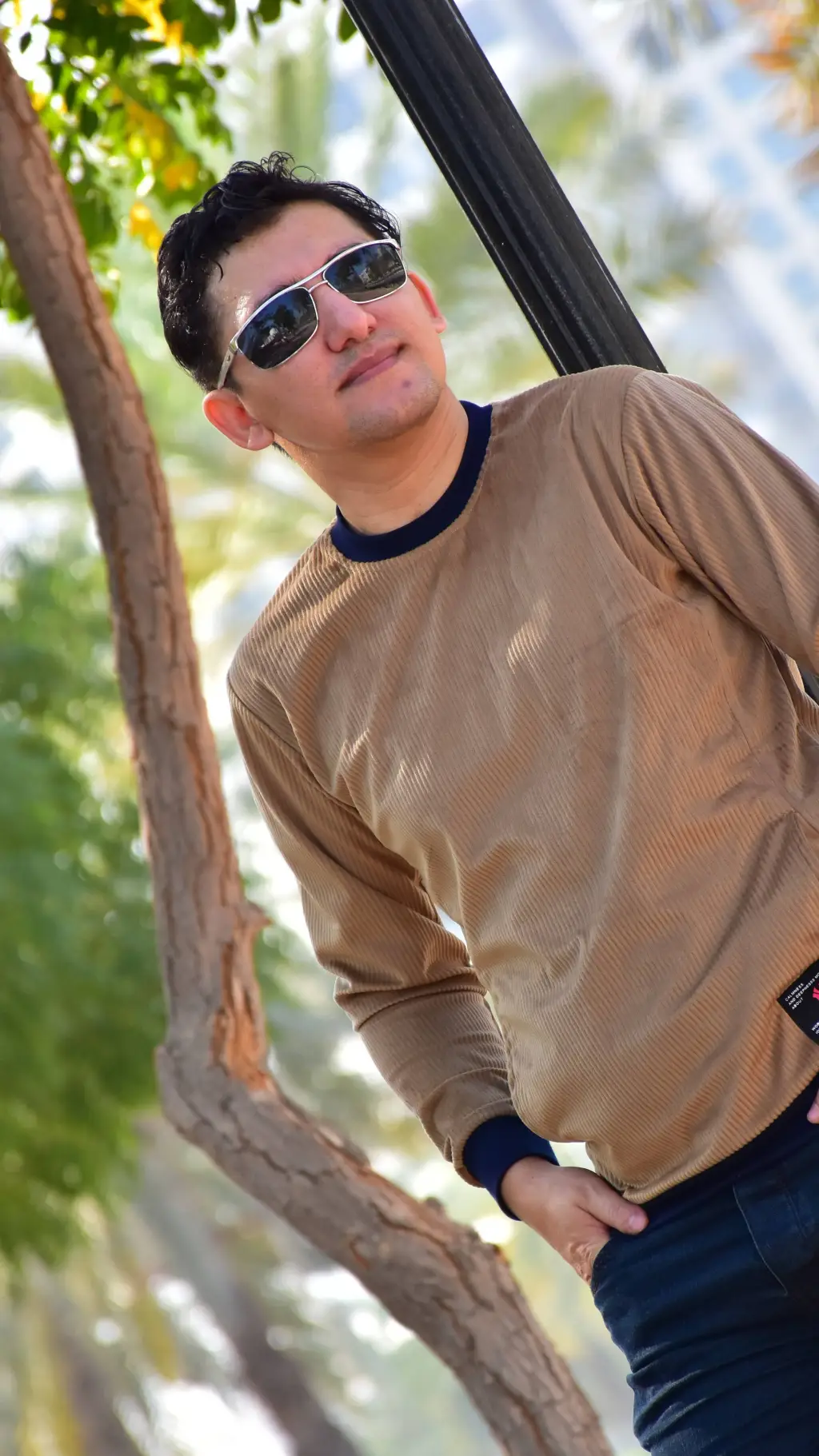 ai character: Hamed background