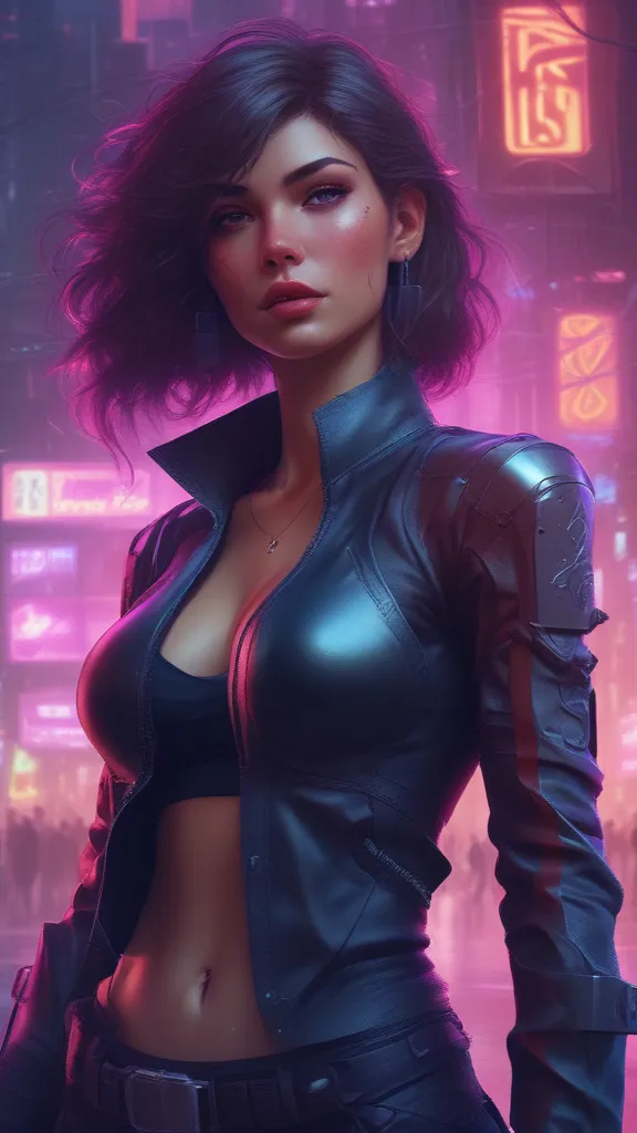 ai character: Ariana background
