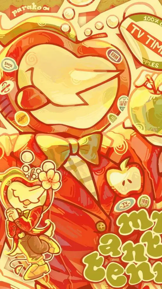 ai character: MR ANT TENNA  background