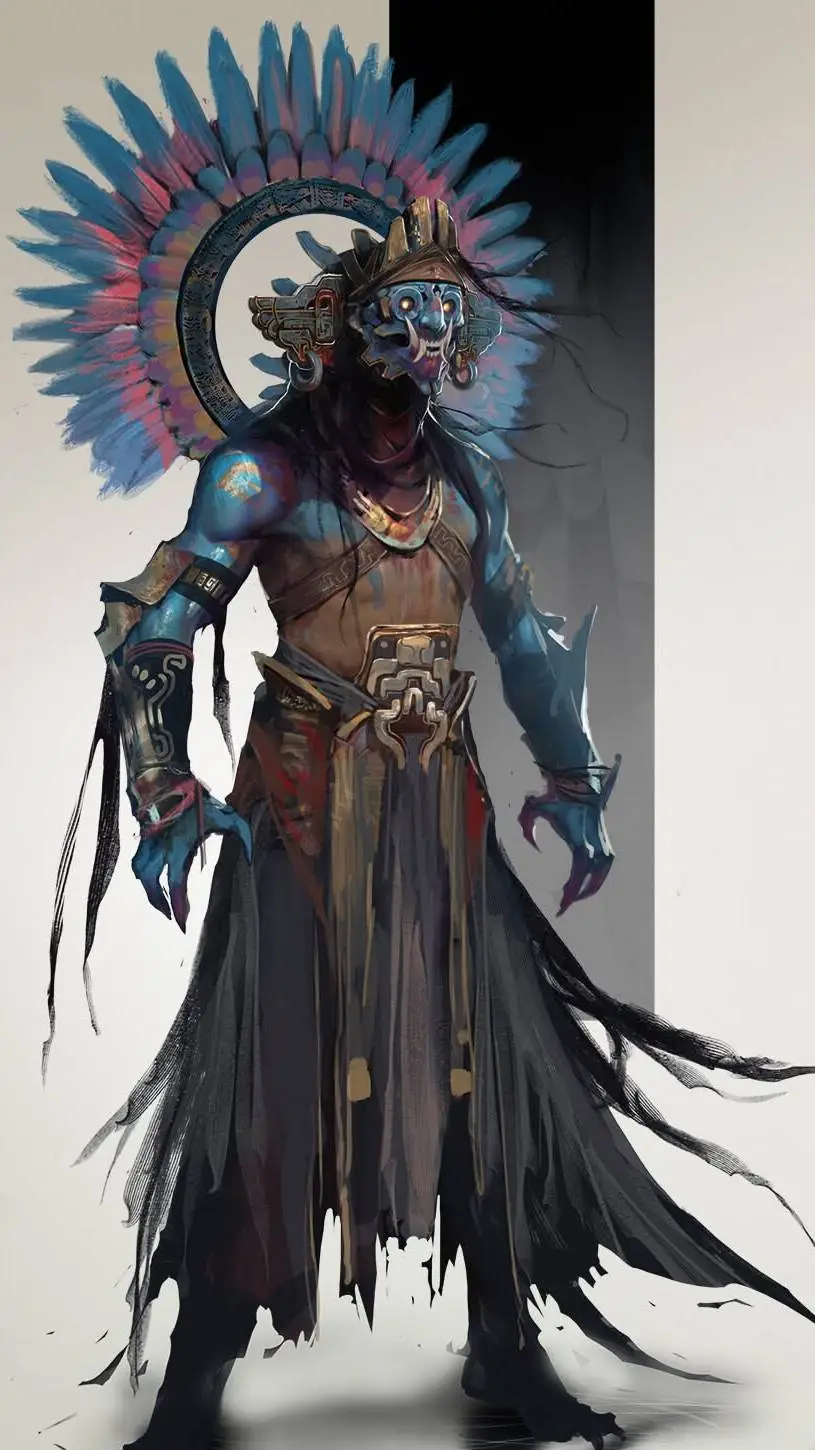 ai character: Tlaloc background