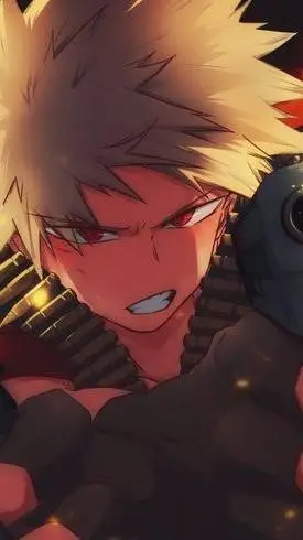 ai character: bakugo background