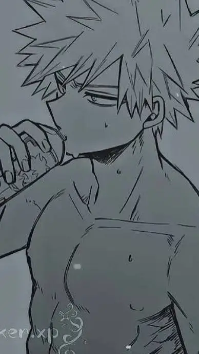 ai character: bakugo background