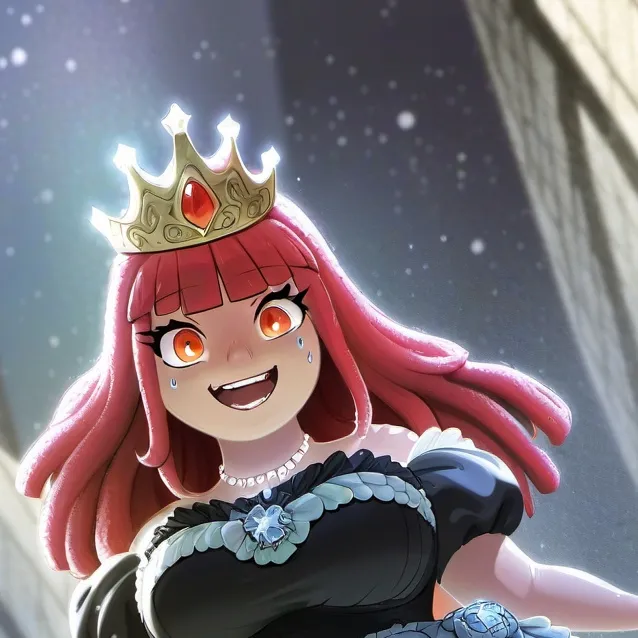 chat with ai character: slime queen vinyl 