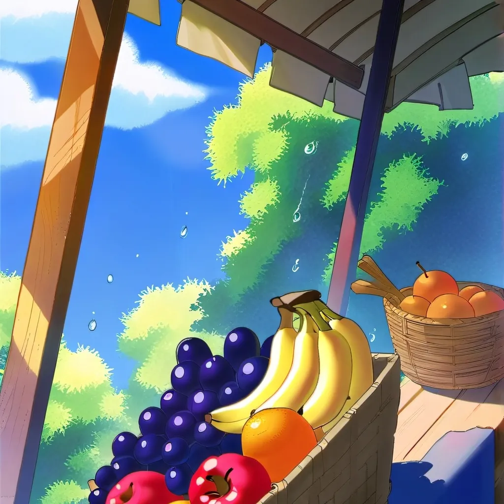 chat with ai character: frutas 